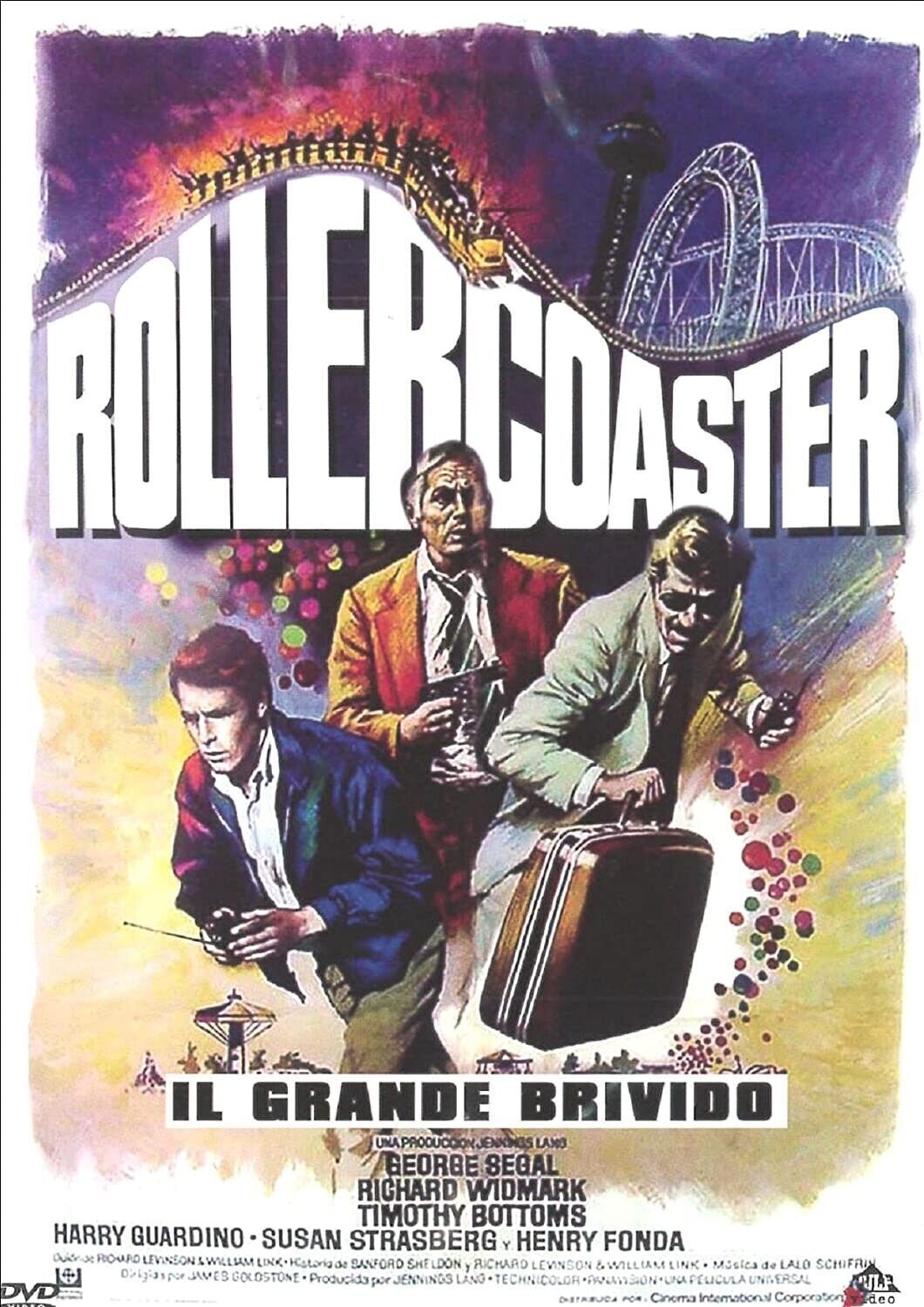 Dvd ROLLERCOASTER IL GRANDE BRIVIDO Henry Fonda nuovo sigillato 1977