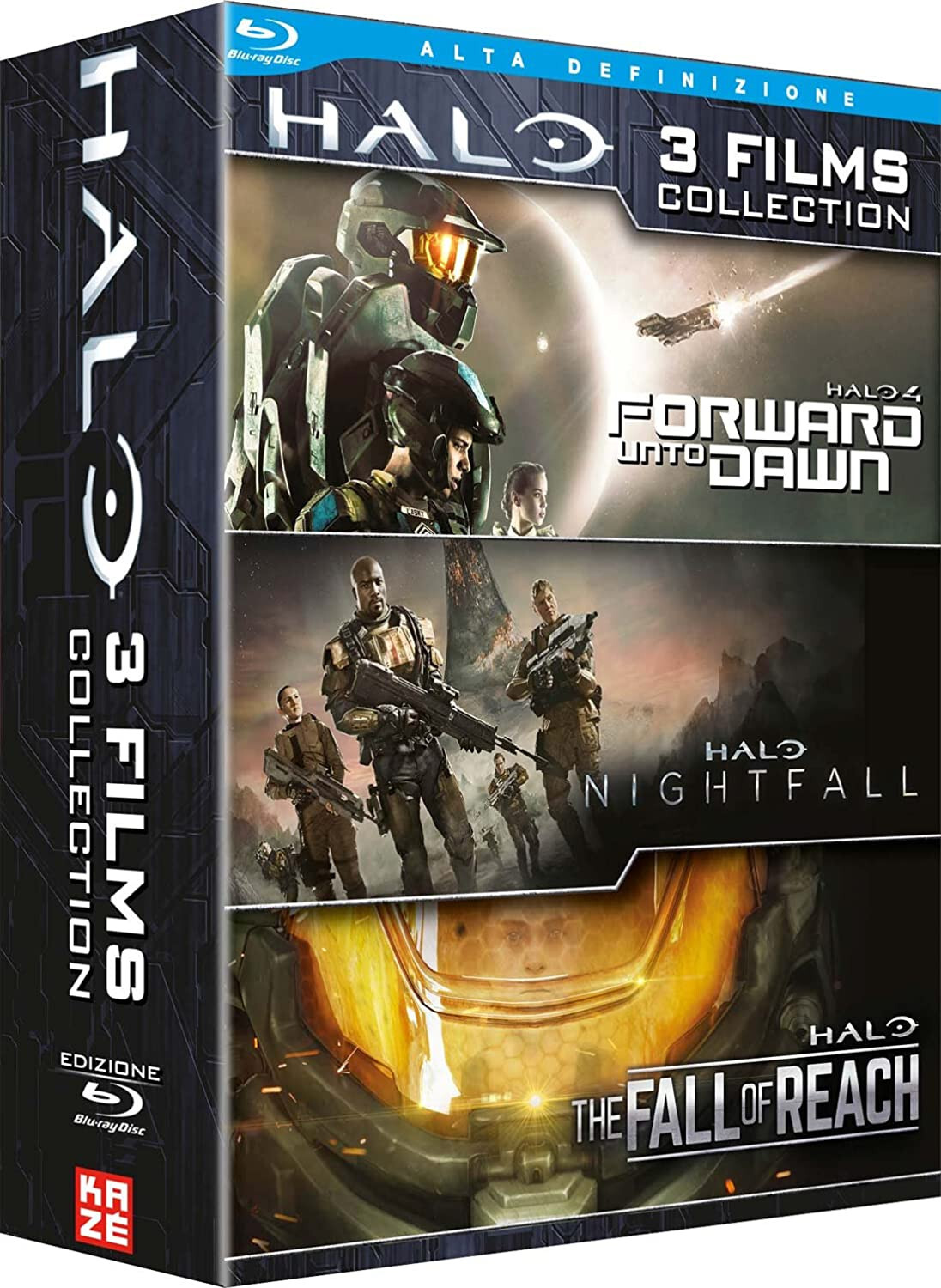 Blu-ray *** HALO - 3 Film Collection *** Fuori catalogo