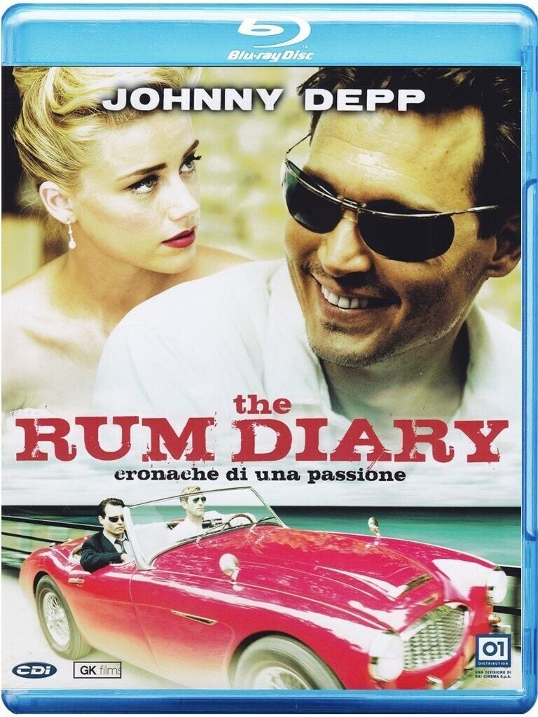 Blu-ray THE RUM DIARY - CRONACHE DI UNA PASSIONE con Johnny Depp nuovo sigillato