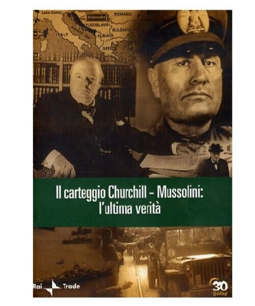 IL CARTEGGIO CHURCHILL MUSSOLINI L'ULTIMA VERITA' DVD NUOVO SIGILLATO