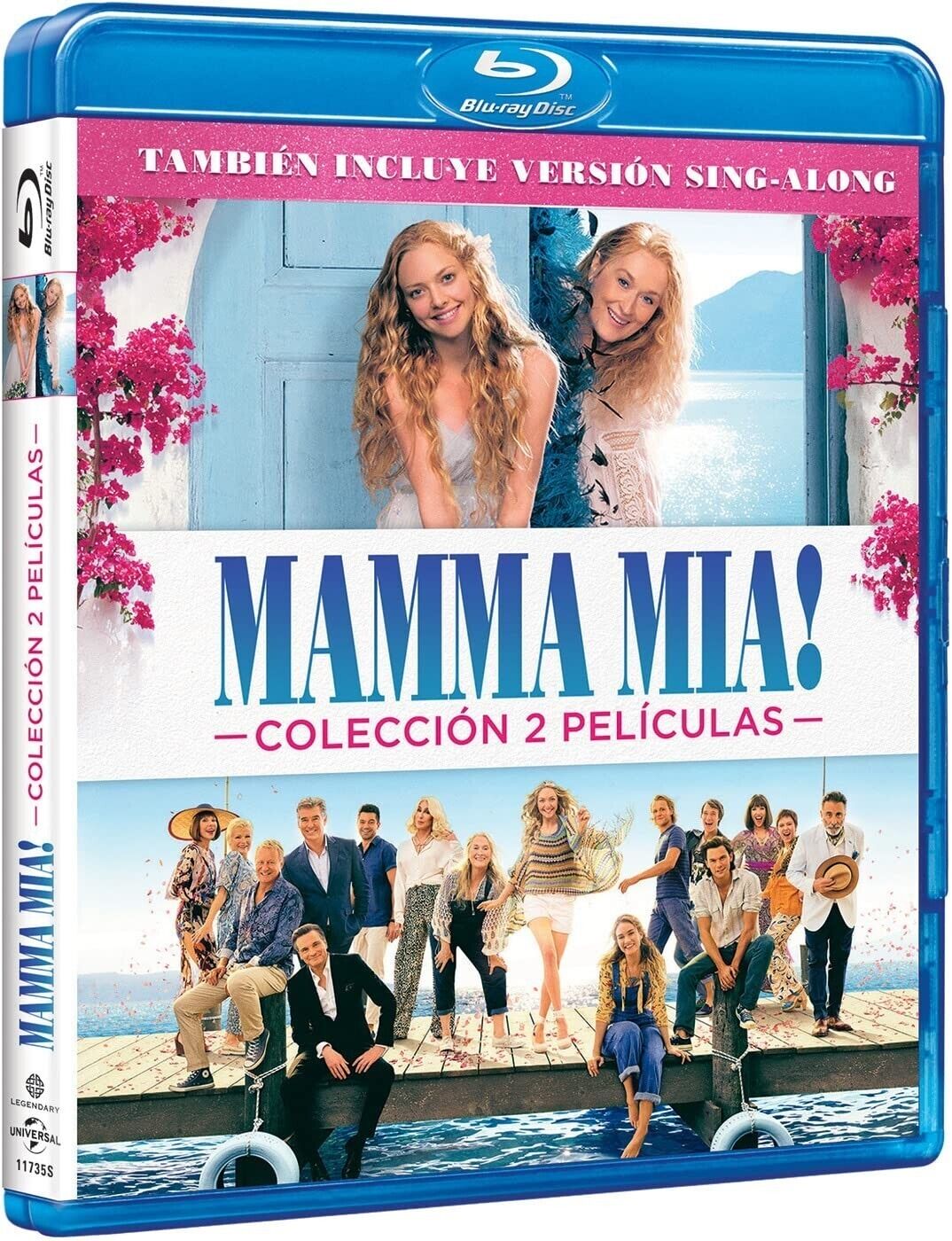 Pack: Mamma Mia 1 + Mamma Mia 2 [Blu-ray]