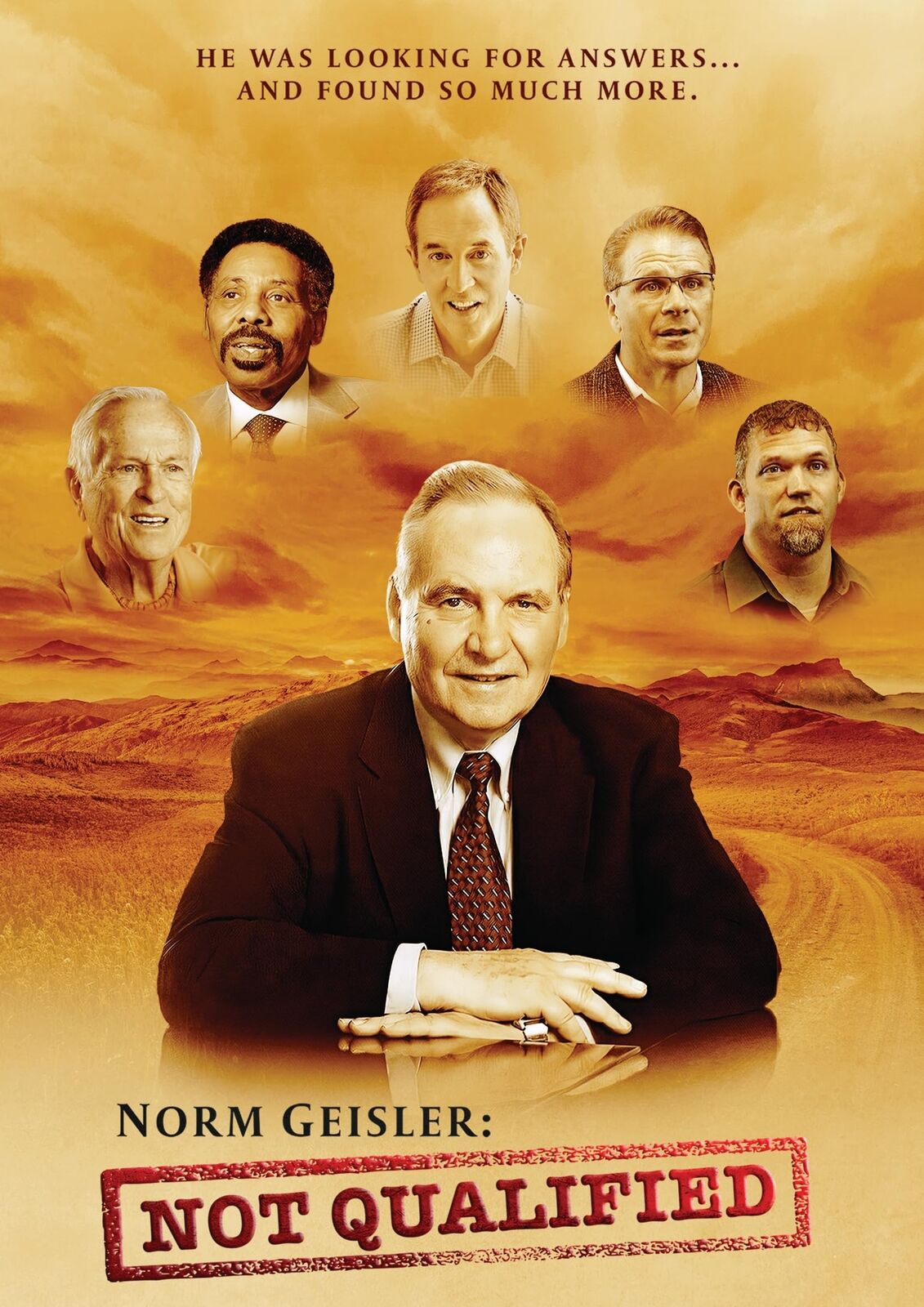 Norm Geisler: Not Qualified (DVD) Andy Stanley Tony Evans Ron Rhodes