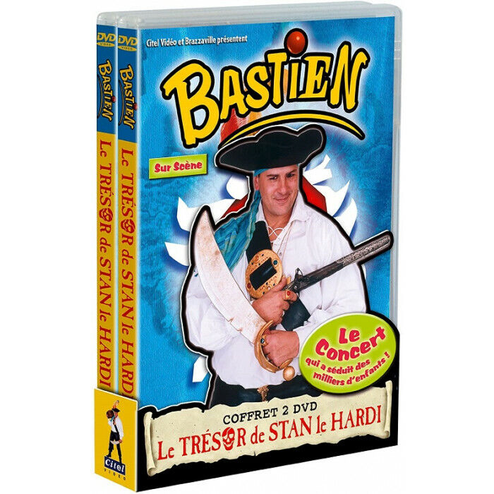Bastien Il Trésor Di Stan Il Hardi Cofanetto DVD Nuova