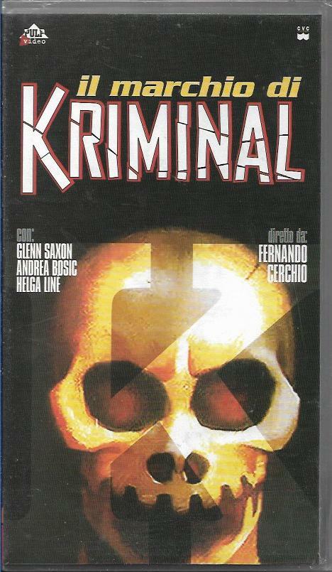 IL MARCHIO DI KRIMINAL - VHS (NUOVA SIGILLATA)