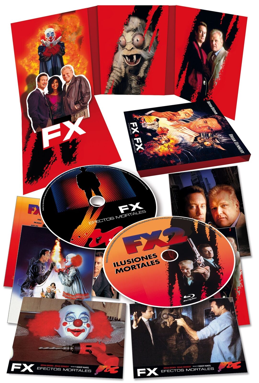 F/X, Efectos Mortales + F/X 2: Ilusiones Mortales (Digipack, Edición Limitada y