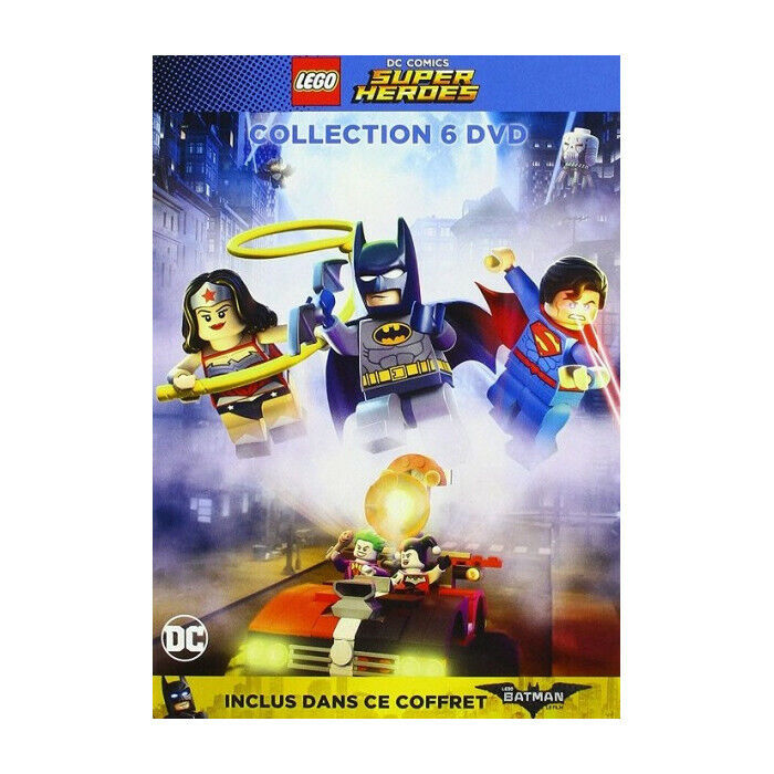 Lego Dc Super Heroes 6 Film Cofanetto DVD Nuova