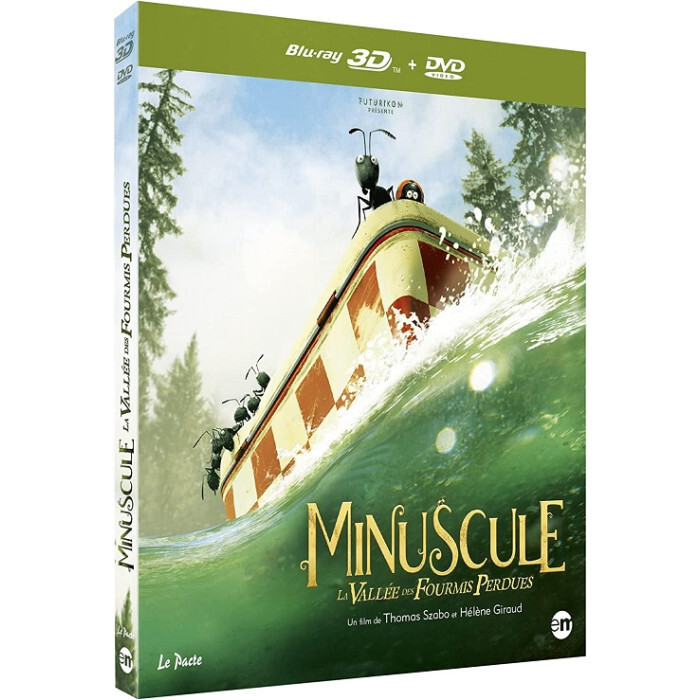 Minuscule La Valle Delle Formiche Perdute BLU-RAY 3D + DVD NUOVO