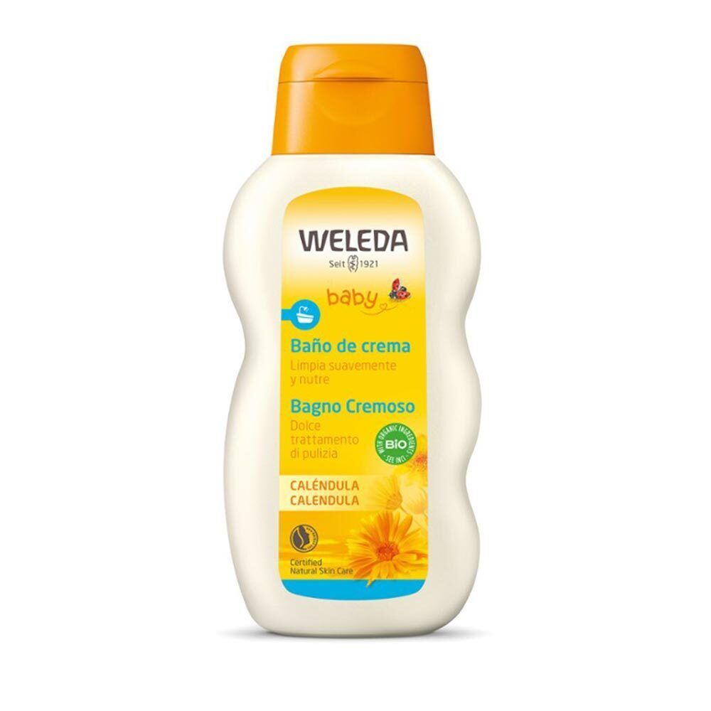Weleda Baby - Bagno Cremoso alla Calendula, 200ml