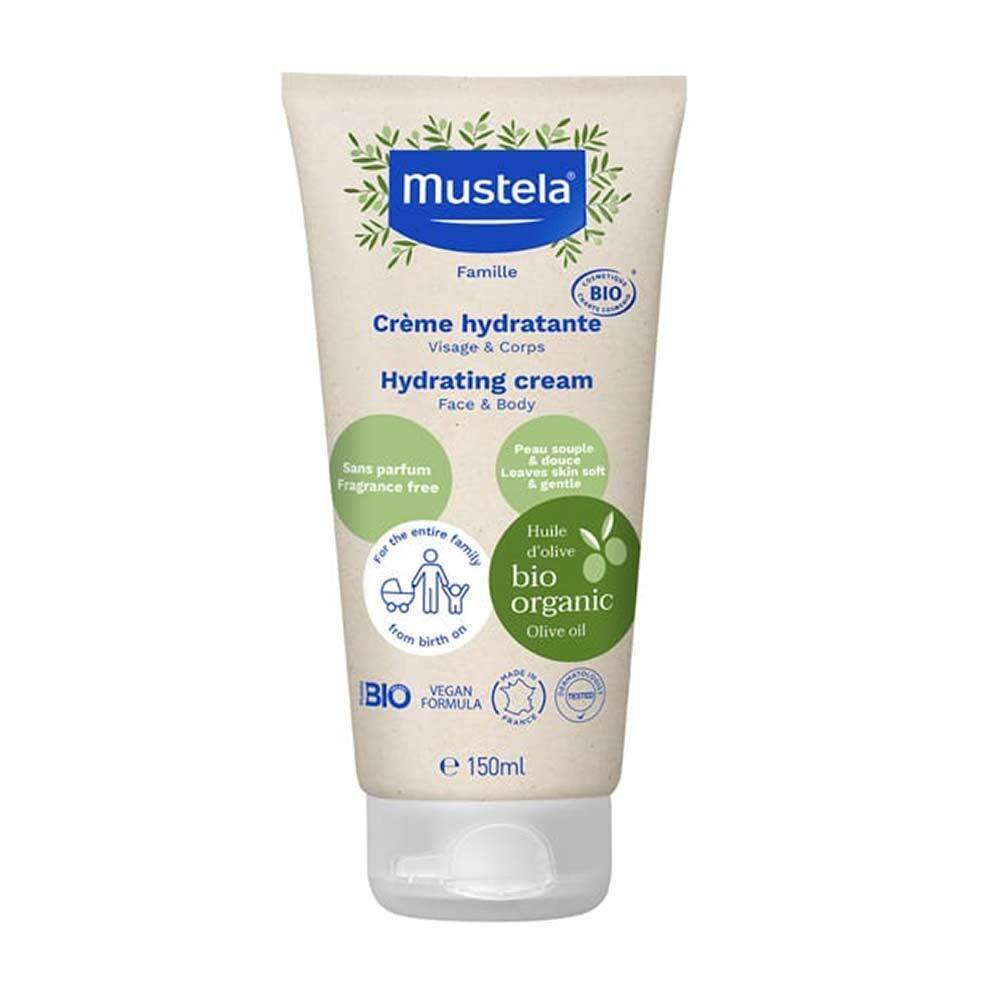 Mustela Bio - Crema Idratante Viso e Corpo, 150ml