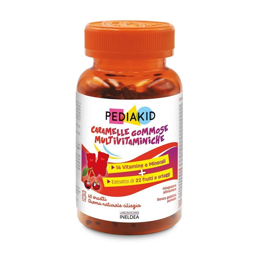 Laboratoires Ineldea Pediakid - Multivitaminico, 60 Orsetti Gommosi