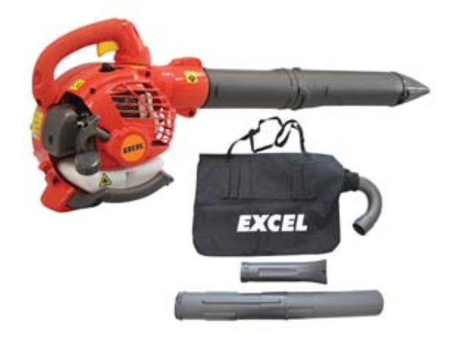 Aspiratore/soffiatore a scoppio cc.25,4 1 pezzi Excel
