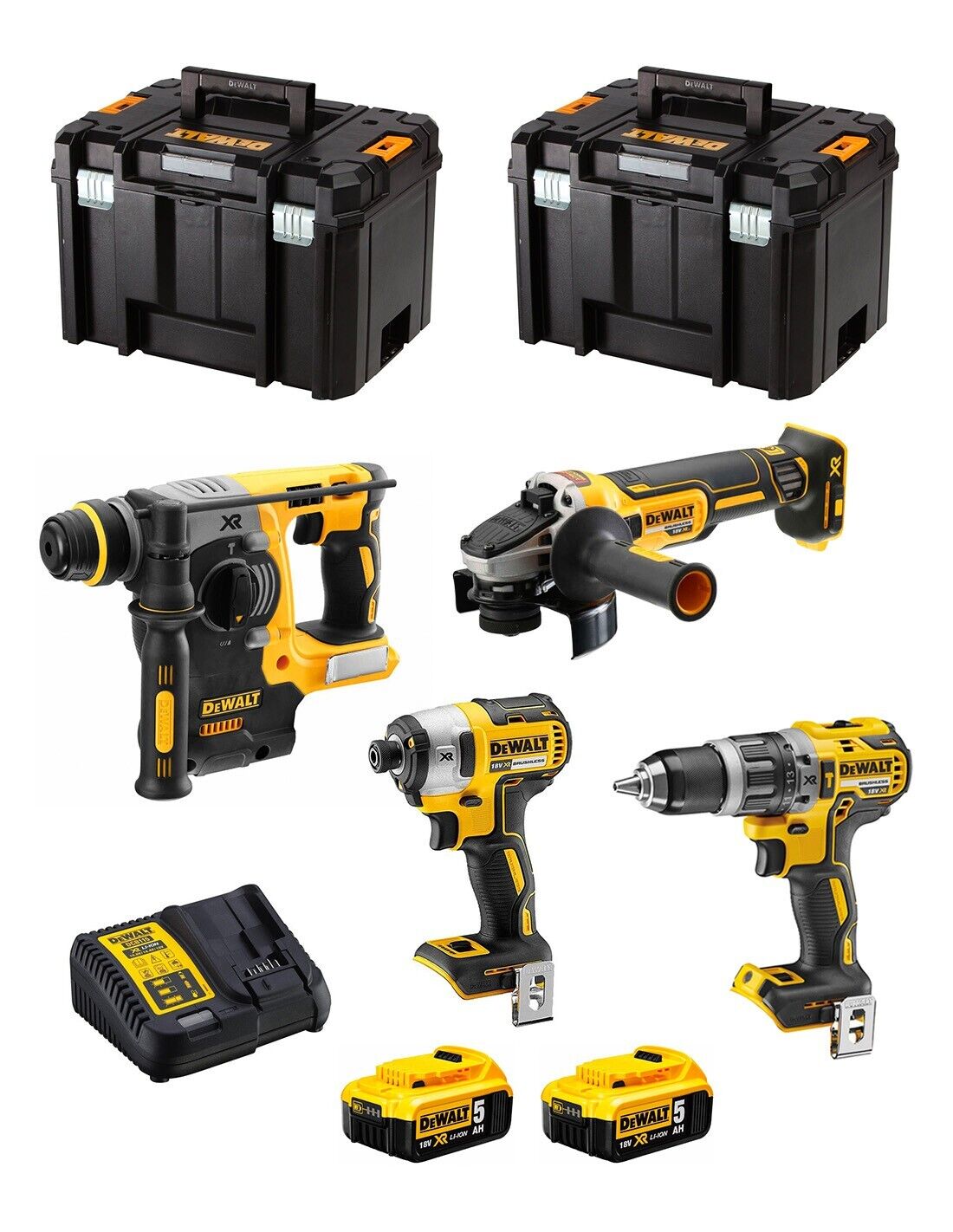 Dewalt  kit dwk400 (dcd796 + dch273 + dcg405 +.. 8435587916932