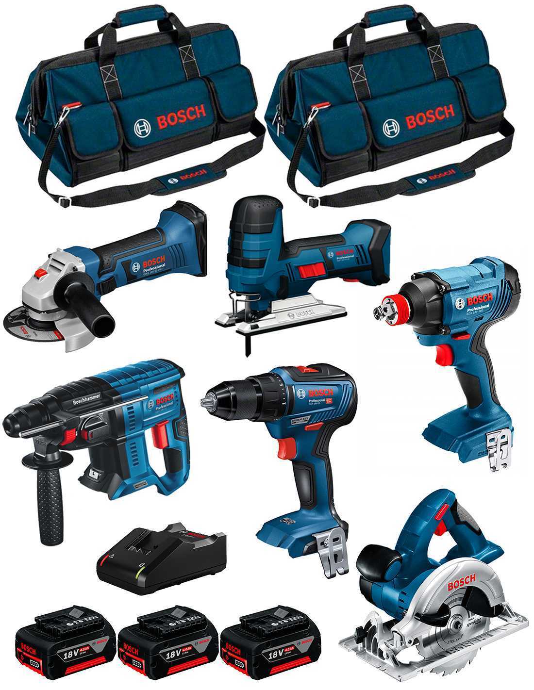 Bosch professional bosch kit 18v bk601bag (gdx 18v-180+gsr.. 8435587915942
