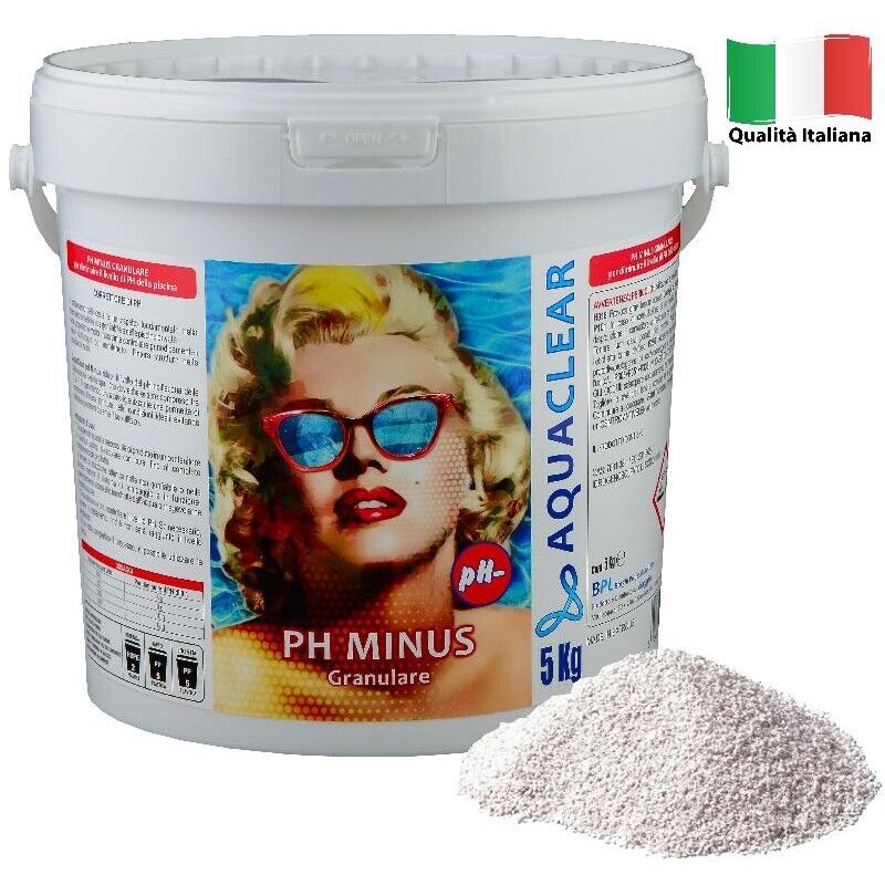 Aquaclear - PH minus - Riduttore PH granulare 5kg AQUACLEAR AQCLPHMGR98