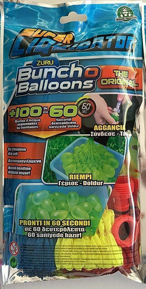 SUPER LIQUIDETOR ZURU BUNCHO BALLOONS GIOCHI PREZIOSI YY2