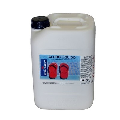 CLORO LIQUIDO PER PISCINE 12 Kg