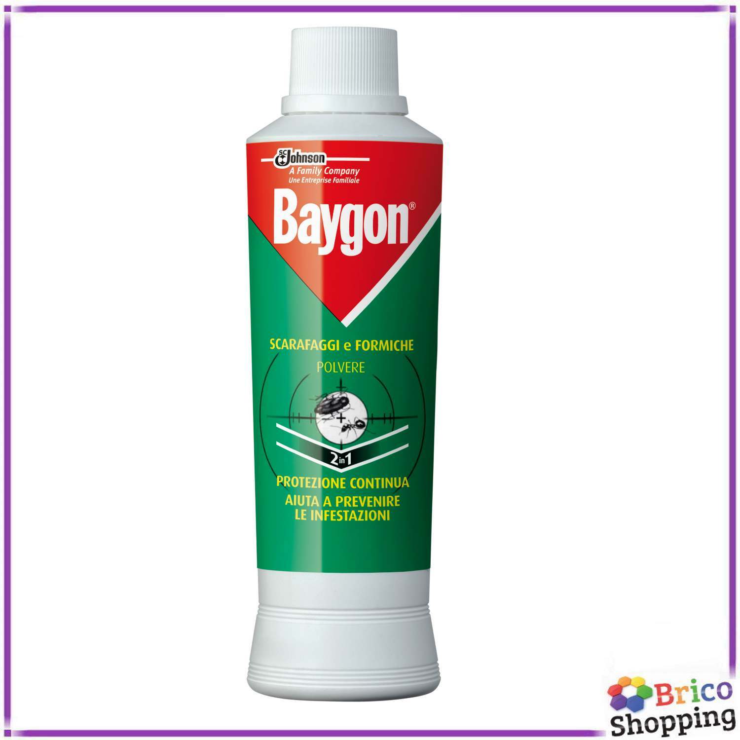 Insetticida Baygon Polvere Formiche E Scarafaggi Blatte Insetti Stiscianti 250gr