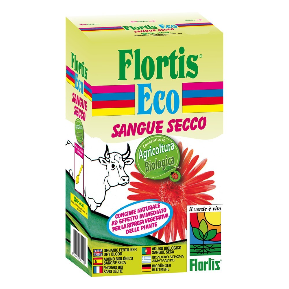 Concime BIO Sangue Secco Flortis 500 gr