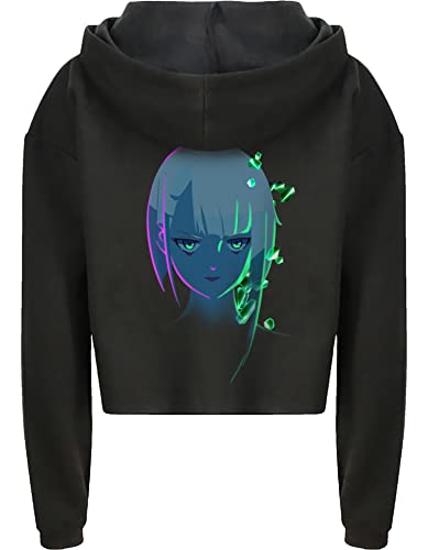 Devplus Cyberpunk: Maglione Edgerunners Con Cappuccio Neon Lucy (M)