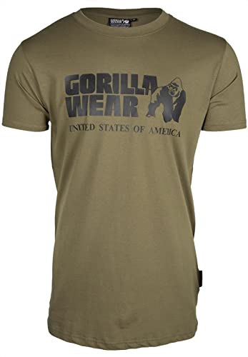 Gorilla Wear Classic T-Shirt - Dark Green - 4Xl
