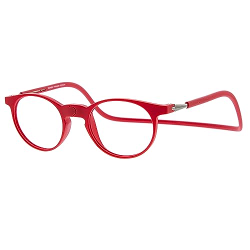 Didinsky Occhiali Magnetici Da Lettura O Vista Anti Luce Blue Per Uomo O Donna. Montatura Per Computer, Pc, Monitor O Gaming. Tocco Di Gomma E Lenti A