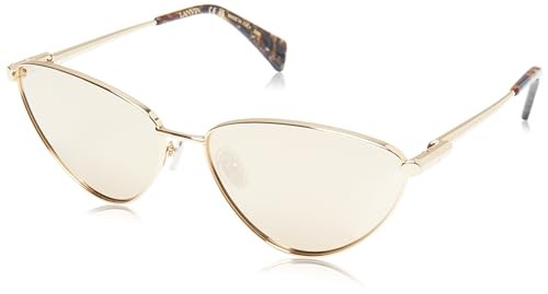 Lanvin Lnv131S Sunglasses, 770 Gold/Gold Mirror, 61 Unisex