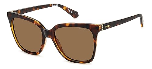 Polaroid Pld 4155/S/X Sunglasses, 086 Havana, 55 Unisex