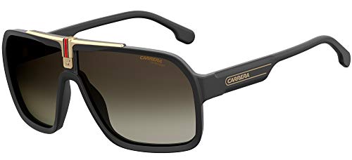 Carrera 1014/S, Occhiali Da Sole Unisex Adulto, Nero, 64