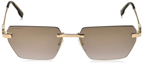 Dsquared2 D2 0102/S Occhiali Da Sole, Rhl, 58/16 Da Uomo, Rhl
