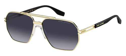 Marc Jacobs Marc 748/S Occhiali Da Sole, Gold Black, 60 Uomo