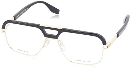 Marc Jacobs Marc 677 Sunglasses, Rhl Gold Black, 58 Unisex