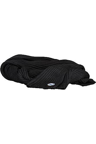 North Sails Cotton Blend Scarf Sciarpa, Black, One Size Uomo