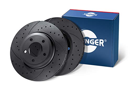 Rotinger Rotori Disco Freno (Asse Anteriore, Set Di 2 Pezzi) High Performance, Con Rivestimento Anticorrosione, Rt 2088Hp-Gl T5