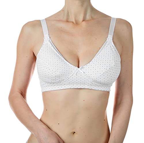 Chicco Reggiseno Allattamento In Microfibra, Bianco, 3C