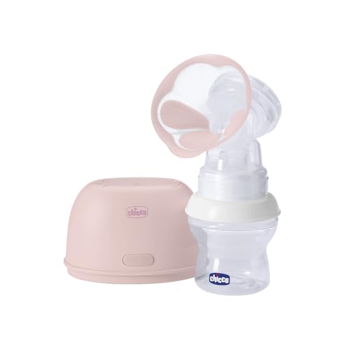 Chicco Stimolatte Tiralatte Elettrico, Confortevole E Facile Da Usare, Coppa Delicata Sul Seno, 2 Modalità Di Estrazione, 10 Livelli Di Intensità, Tap