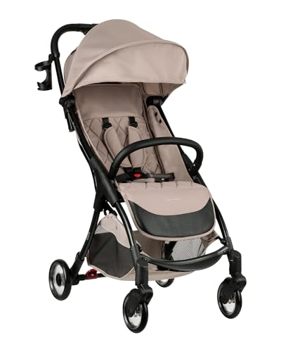 Kikkaboo Passeggino Cloe Telaio Alluminio Pieghevole Portabicchieri Fino A 22 Kg, Colori:Tintarella