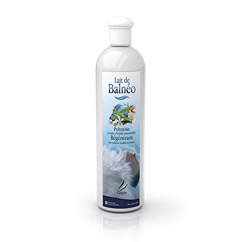 Camylle - Latte Per Idromassaggio Polynésie - Emulsione Di Oli Essenziali Per Bagni Idroterapici, Bagnoschiuma E Pediluvi - Rigenerante Con Aromi Di V