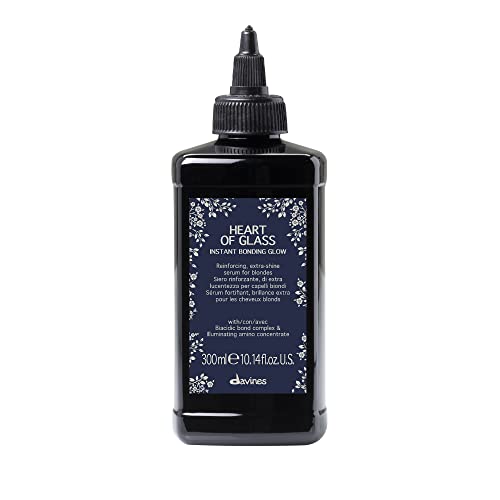 Davines Heart Of Glass Instant Bonding Glow Siero Rinforzante Extra Lucentezza Capelli Biondi 300Ml