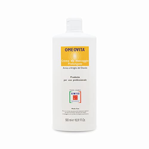 Omeovita | Crema Massaggio Arnica E Artiglio Del Diavolo, Trattamenti Intensi E Prolungati, Pelli Delicate, Ideale Per Piccoli Traumi, Contusioni, Art