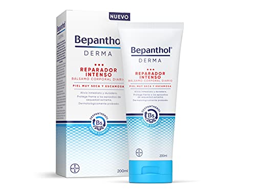 Bepanthol Derma Reparador Intenso Bálsamo Para El Cuerpo, Hidratación Intensa E Inmediata, Piel Muy Seca Y Escamosa, Uso Diario, 200 Ml