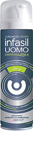 Infasil Dry Deo Spray Uomo, 150Ml