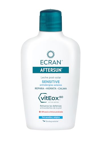 Ecran Aftersun Sensitive Latte Post-Solare Idratante E Riparatore Per Pelle Sensibile Atopica - Ripara, Idratata E Allevia La Pelle Dopo L'Esposizione