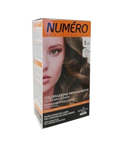 Tinta Numero Brelil 8.10 Biondo Chiaro Cenere