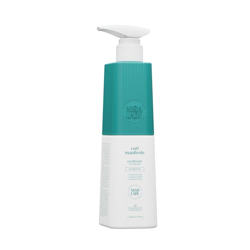 Nishlady Curl Manifesto Hair Conditioner 503 Ml - Sembra Capelli Lucidi E Sani | Capelli Disciplinati - Per Capelli Ricci