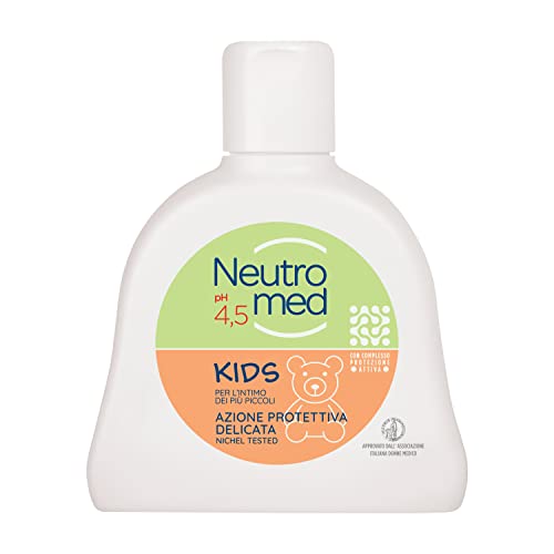 Neutromed Detergente Intimo Kids Con Complesso Micellare, Efficace Azione Protettiva Per L’Igiene Intima Dei Più Piccoli, Confezione Singola Da 250Ml