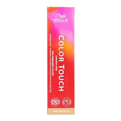 Wella Color Touch Pure Naturals 6/0 Biondo Scuro 60Ml - Colore Semipermanente Senza Ammoniaca