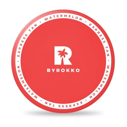 Byrokko Shine Brown Watermelon Cream, Crema Abbronzante Solare Super Rapida (210 Ml), Acceleratore Abbronzatura Efficace Al Sole E Nei Lettini Solari,