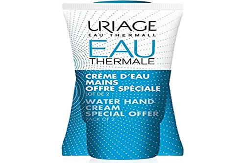 Uriage Creme D'Eau Mains, 2 Pezzi - 50 Ml