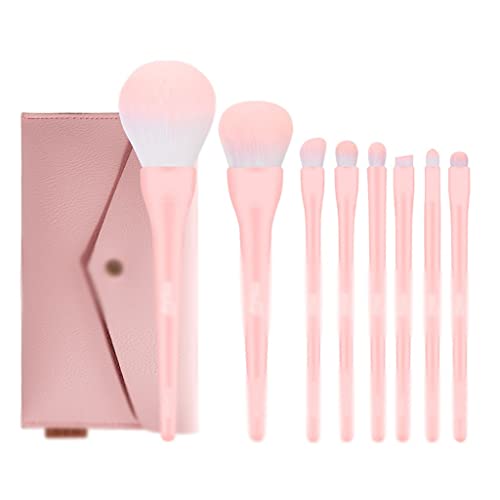 Set Of 8 Makeup Brushes Full Set Of Makeup Brushes Eye Shadow Brushes Makeup Brushes (Color : A, Size : One Size)