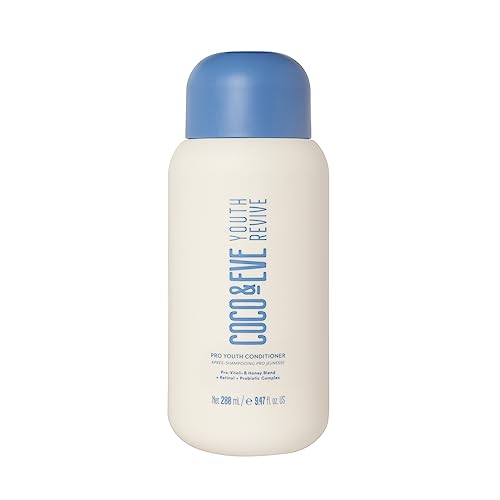 Coco & Eve Pro Youth Balsamo. Balsamo Anti-Età Per Capelli Forti, Lucenti, Voluminosi E Cuoio Capelluto Sano. Con Miele, Retinolo E Prebiotici Per Cap